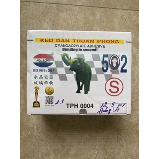 Giá sập sàn 1 hộp keo 502 thuận phong s cô gái hàng chính hãng -giá cả hộp