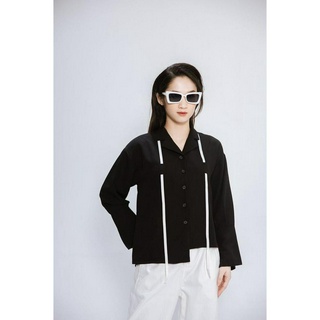 Áo SM cổ 2 ve luồn dây CCHAT