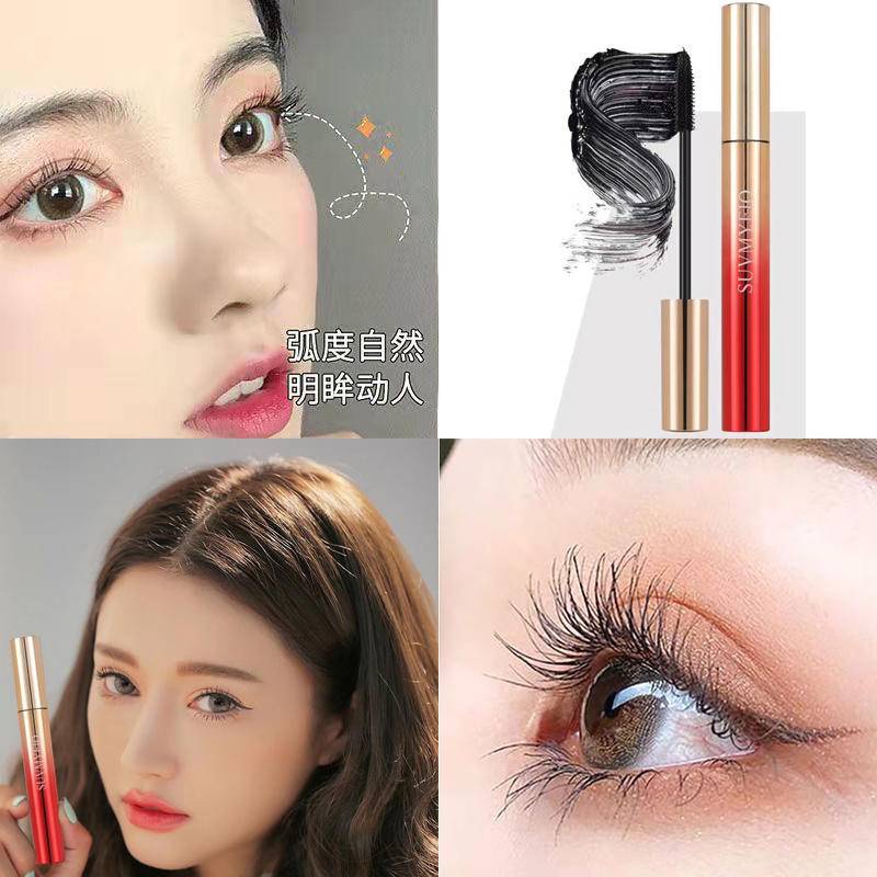 Mascara 4D Màu Đen Lâu Trôi Làm Dày Mi Hiệu Quả Màu Sắc