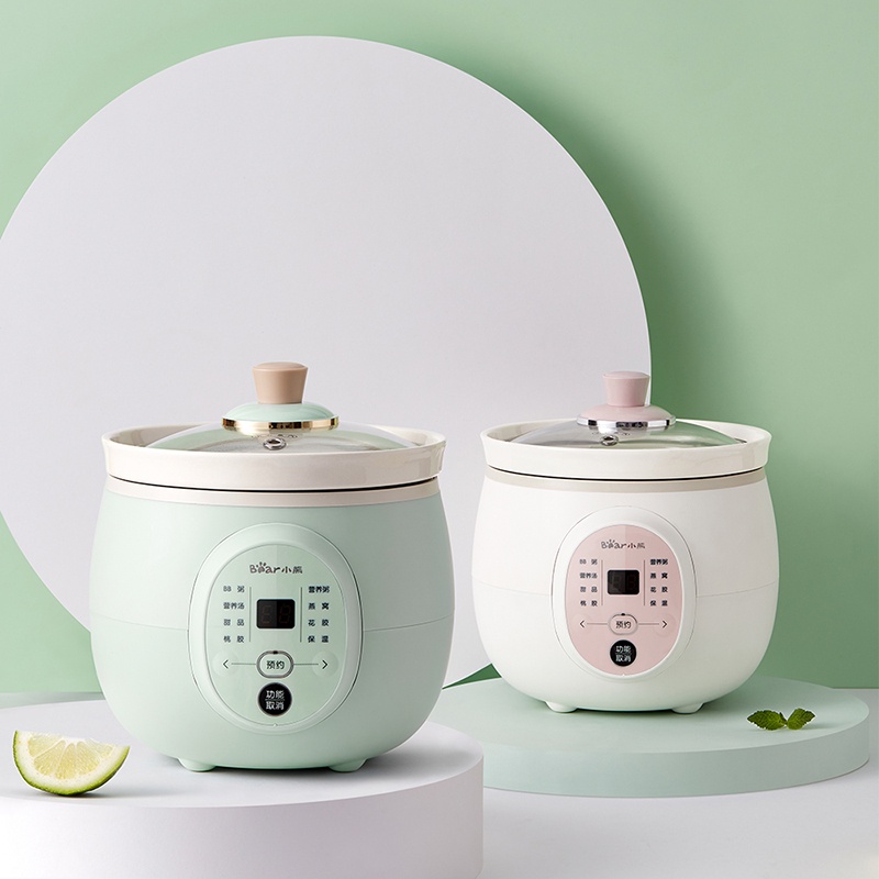 Nồi nấu chậm đa năng 2L Bear DDG-D20P1 - Hàng chính hãng - Bảo hành 18 tháng