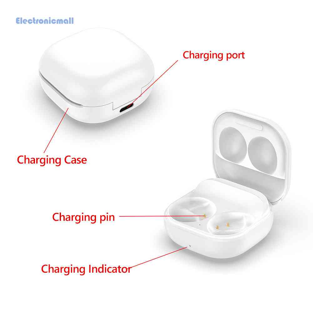 Hộp Sạc Và Tai Nghe Điện Tử Cho Samsung Galaxy Buds 2 SM-177 Mall01.vn