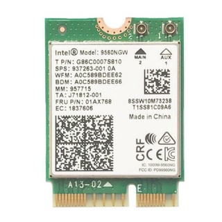 Card Wifi-bluetooth 5.0 Intel AC 9560/ Ax200