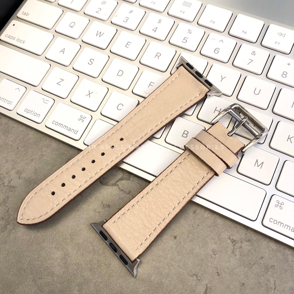 DÂY DA HERMES CHO APPLE WATCH SERIES 1 - 8