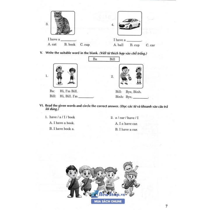 Sách - Vở Ôn Tập Hè Tiếng Anh 1 - Theo Chương Trình Giáo Dục Phổ Thông Mới
