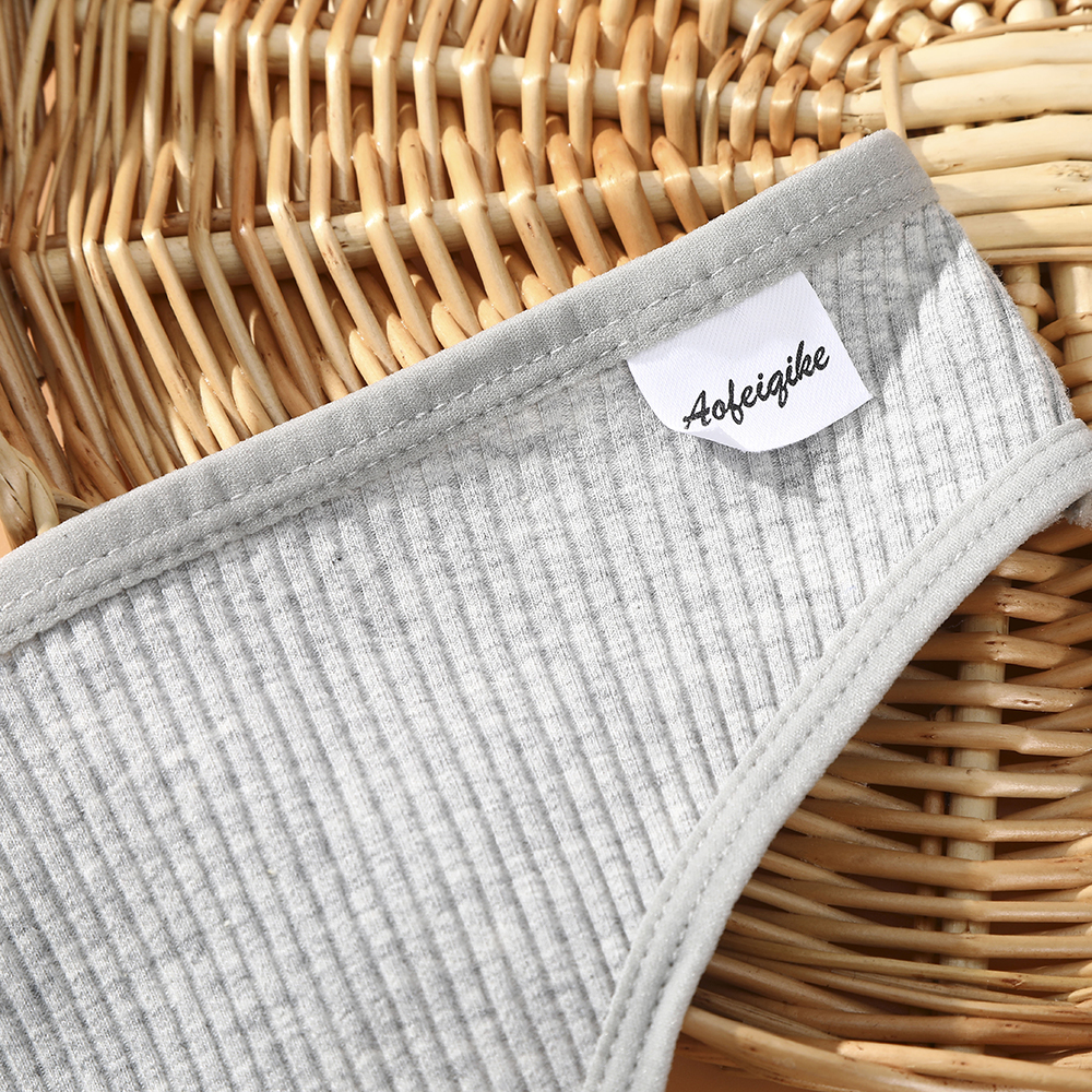 Quần Lót Lọt Khe Aijolen Vải Cotton Thoáng Khí Lưng Thấp Màu Trơn Gợi Cảm Cho Nữ