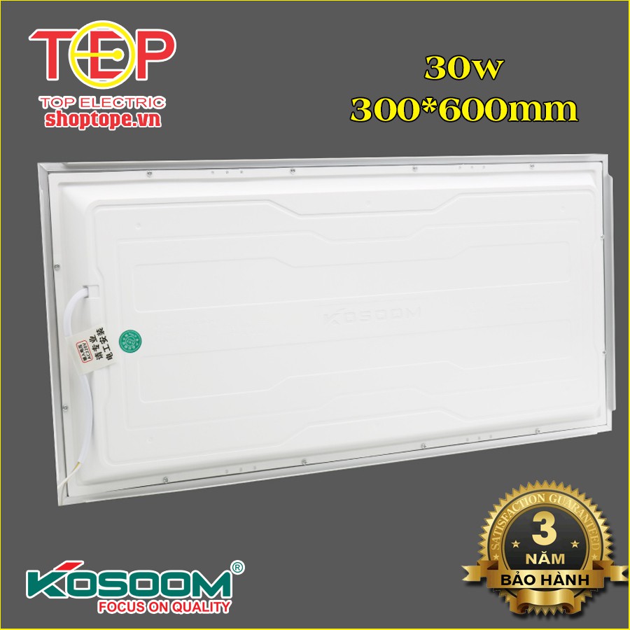 Đèn Led Panel 20W 30W  Kosoom-Đèn Lắp Trần Thạch Cao, Trần Nhôm-Thế Giới Điện Tope