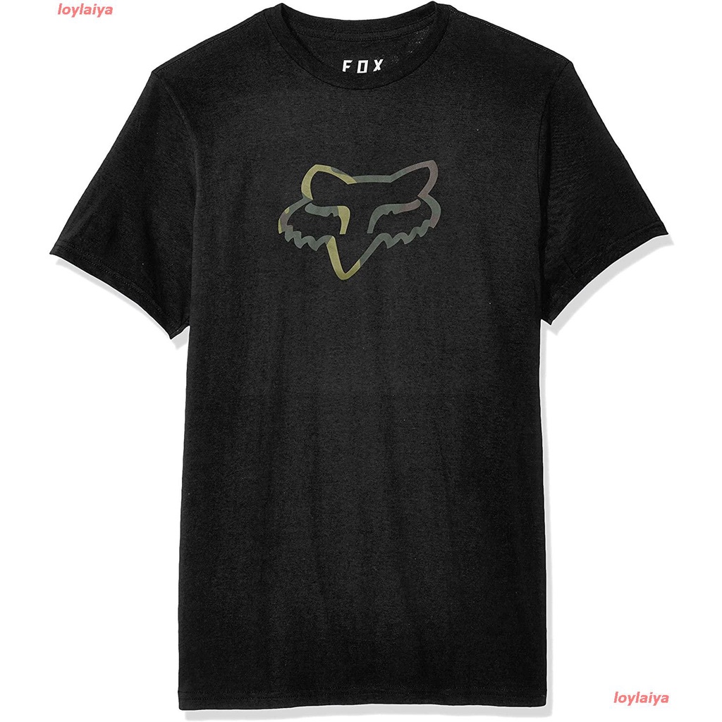 Loylaiya Thời Trang Thường Ngày Fox Racing Nam Legacy Ss Tee Áo Thun Cotton Cao Cấp Thoải Mái Khi Mặ