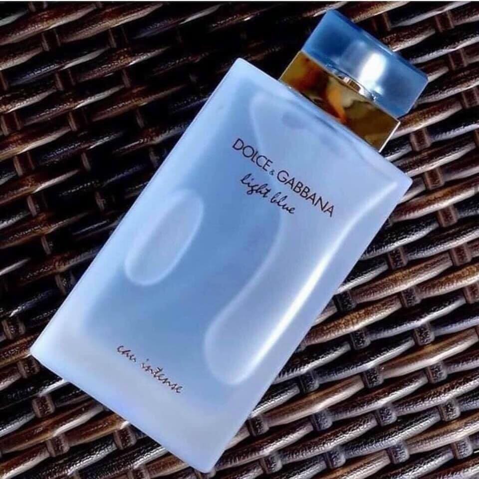 Nước hoa nữ Dolce & Gabbana DG light blue eau intense 100ml Full Seal ⚜️Hàng Authentic⚜️