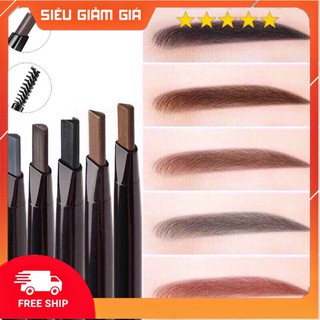 Chì Kẻ Mày Color Geometry 2 Đầu – Bút Kẻ Lông Mày 2 Đầu Không Thấm Nước
