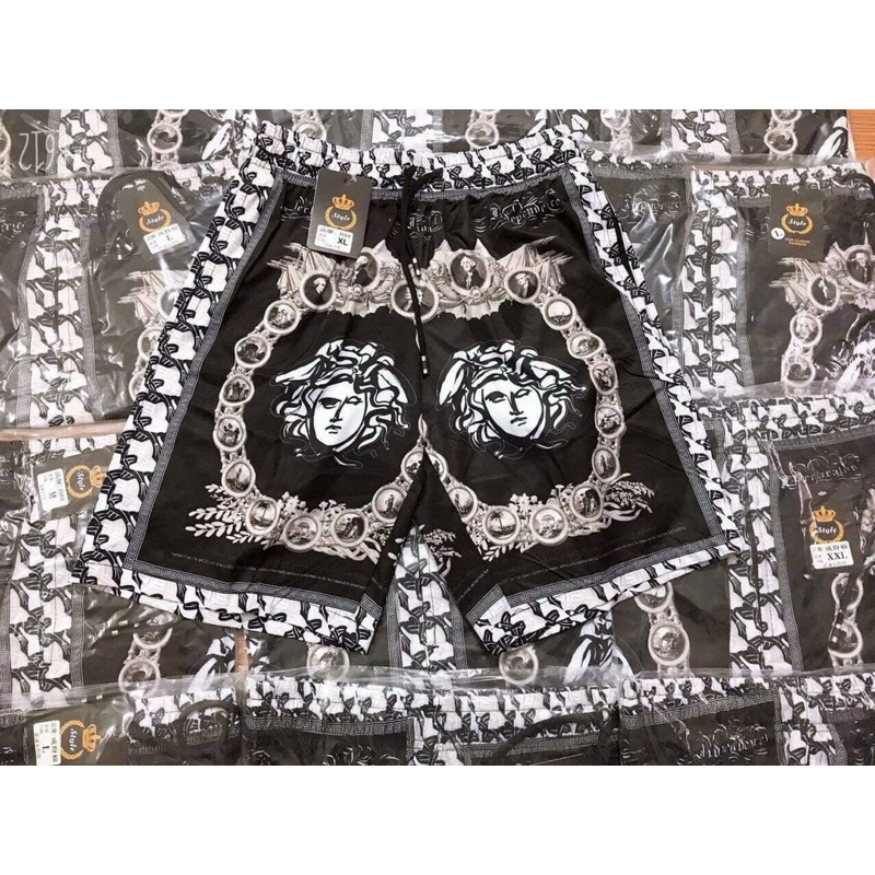 Quần đùi nam 3D,Quần đùi gió hoạ tiết,siêu chất,siêu cute full sz M L Xl