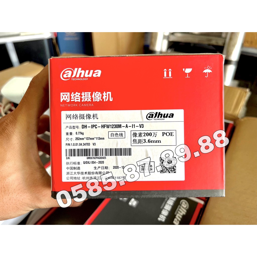 Camera IP⭐FREESHIP⭐Camera Dahua DH-1230M-A-I1-V3