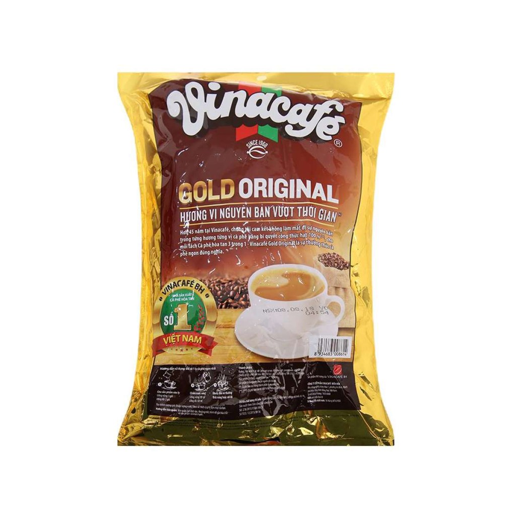 Vinacafe Gold Cao Cấp 24 gói x20gr