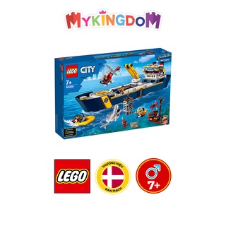 Đồ Chơi Lắp Ráp LEGO CITY Tàu Thám Hiểm Đại Dương 60266 Cho Bé Trên 7 Tuổi