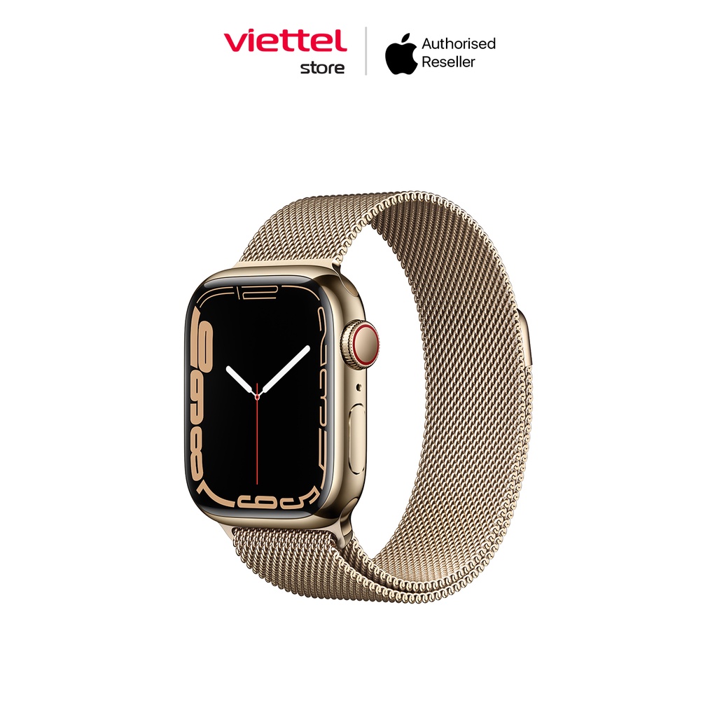 Apple Watch Series 7 Viền thép dây Milanese loop Cellular Chính hãng (VN/A)