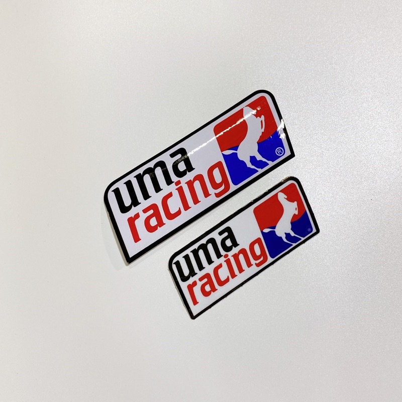 Tem dán chữ UmaRacing uma size lớn & nhỏ phù hợp nhiều vị trí