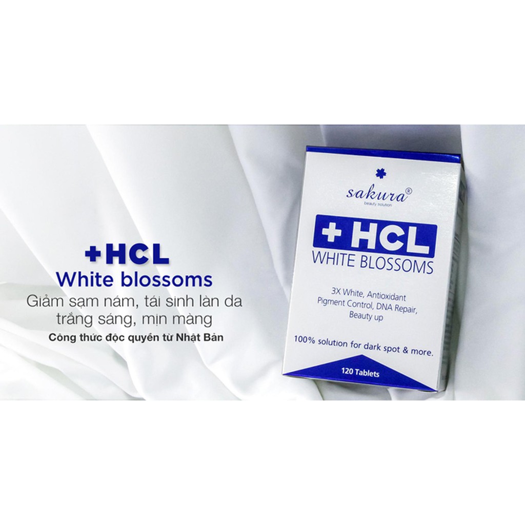 Viên giảm nám sakura HCL từ Nhật Bản