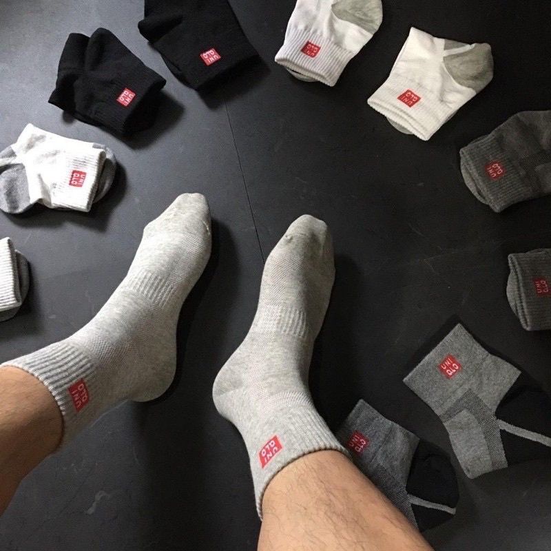 Tất nam cổ trung dày dặn ấm áp