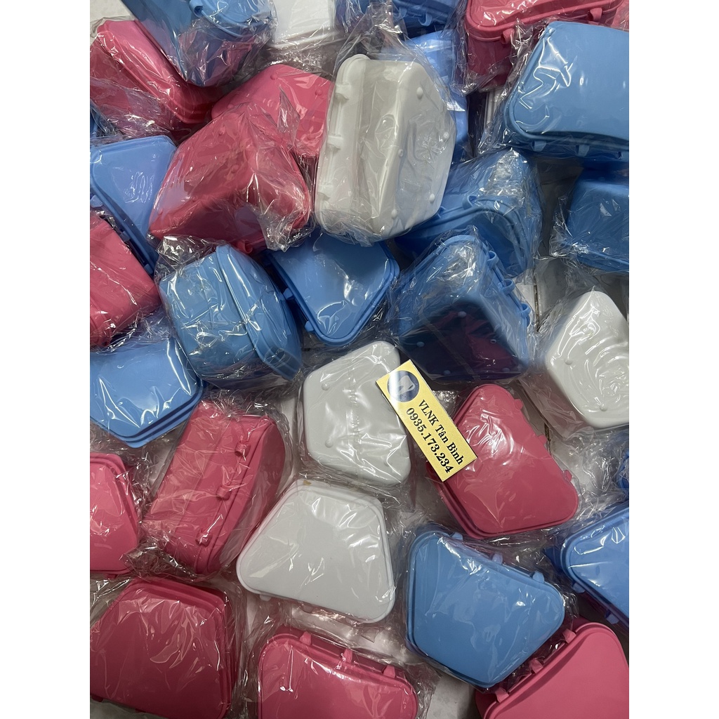 Hộp Đựng Răng Giả Tiện Dụng Cho Người Già/Denture Box