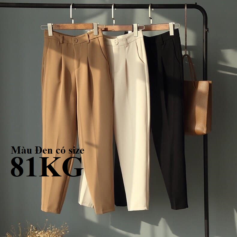 QUẦN BAGGY TUYẾT MƯA GẤU BẰNG BASIC có size đại big size 85KG