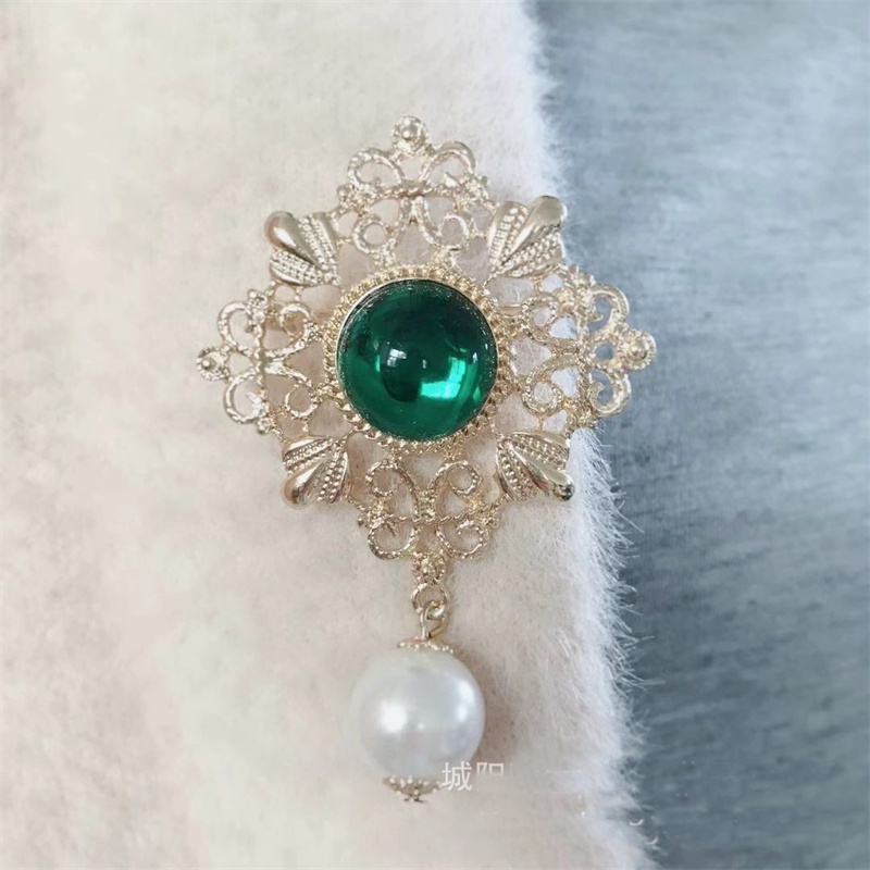 Ghim Cài Áo Đính Ngọc Trai Giả Thời Trang Nữ