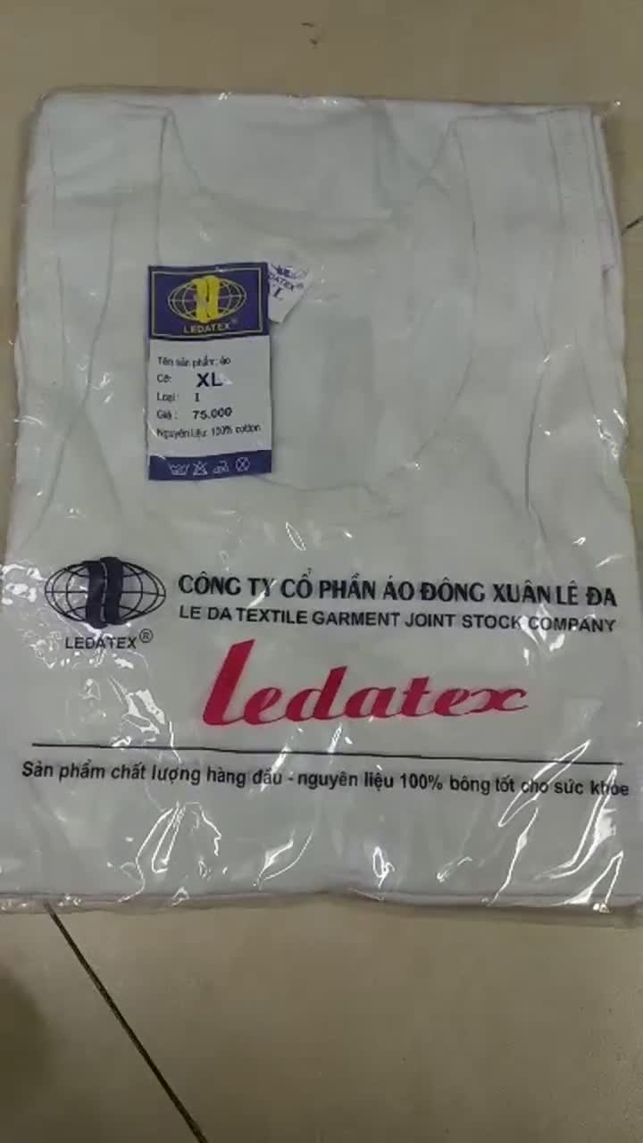 Áo lót nam trắng trơn cộc tay đông xuân kiểu bộ đội LEDATEX Áo may ô trung niên dệt kim cao cấp DOLOTDAY | BigBuy360 - bigbuy360.vn