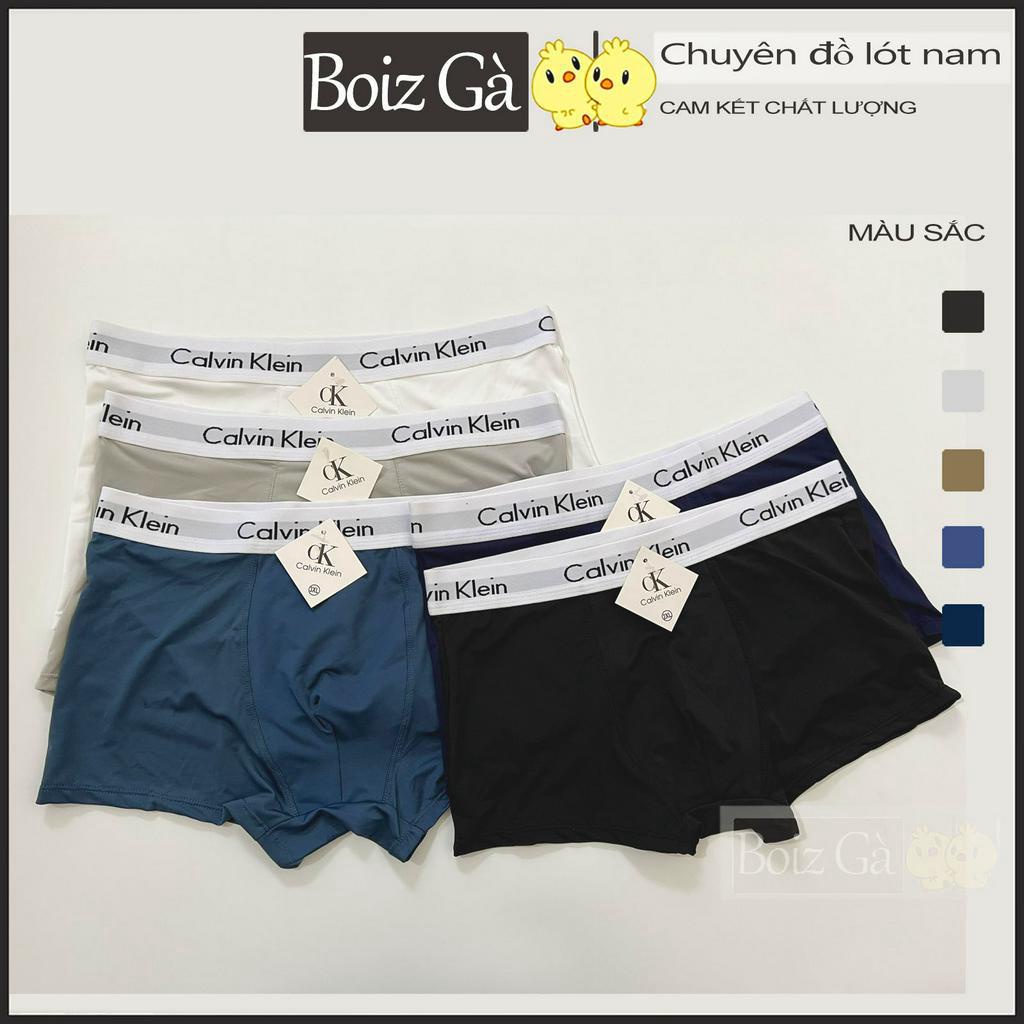 Quần lót nam boxer cao cấp chất thun lạnh đẹp quần sịp nam đùi mềm mại co dãn CB nL.Store