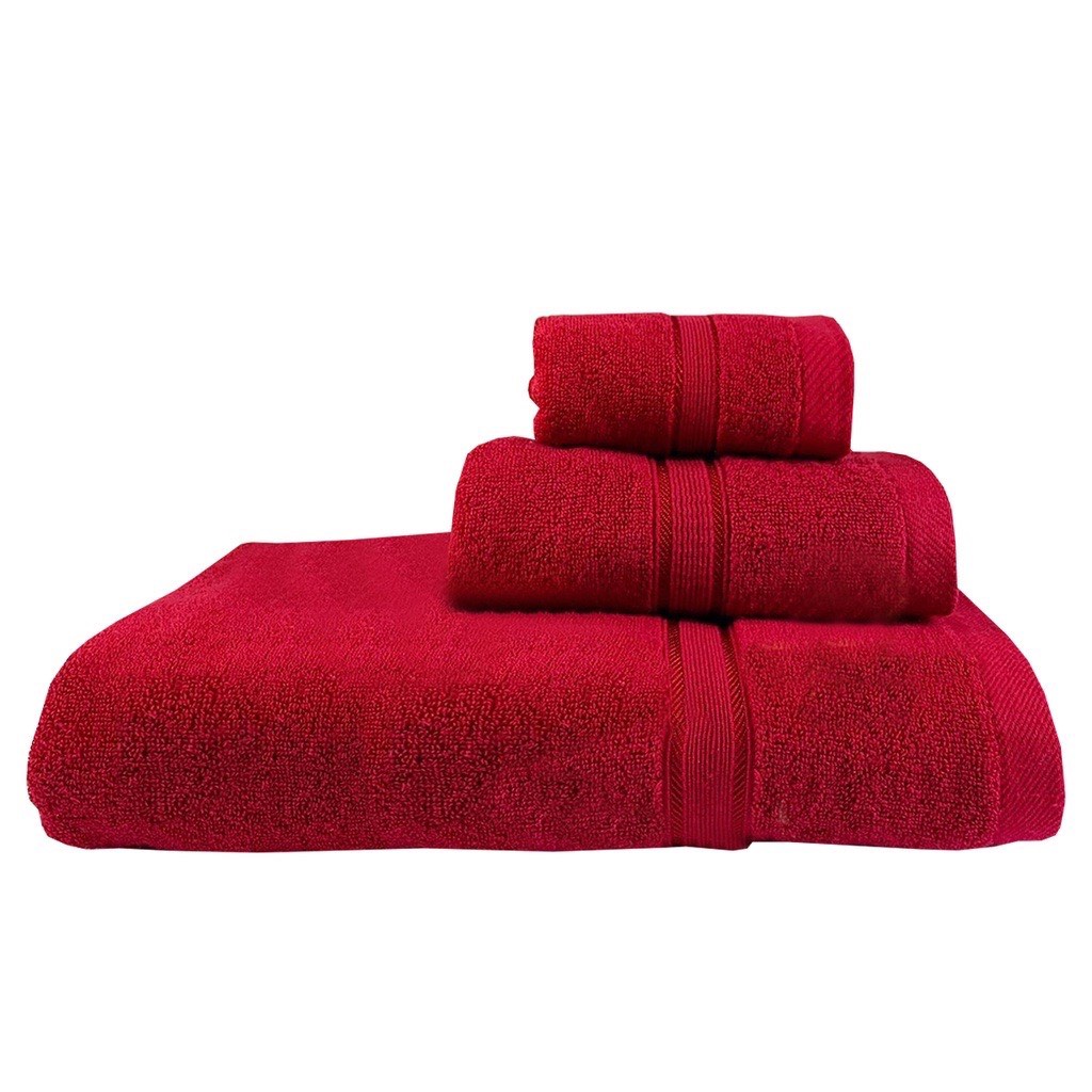 Khăn tắm khăn gội khăn mặt LOTUS TOWEL 100% Cotton mềm mại, thấm hút, kháng khuẩn