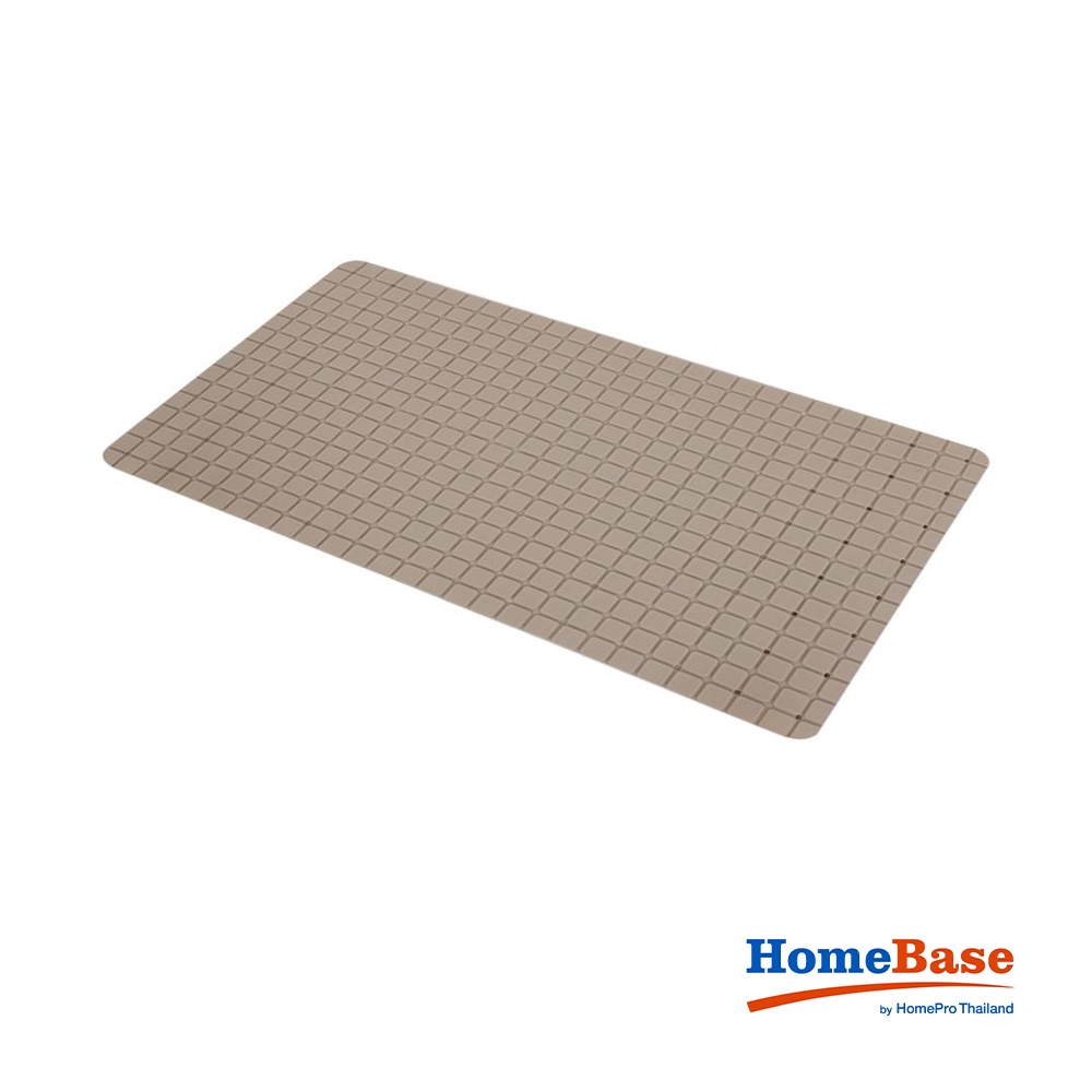 HomeBase MOYA Thảm trang trí nhà tắm PVC YS6939F W69.5xD0.11xH39 Cm màu nâu