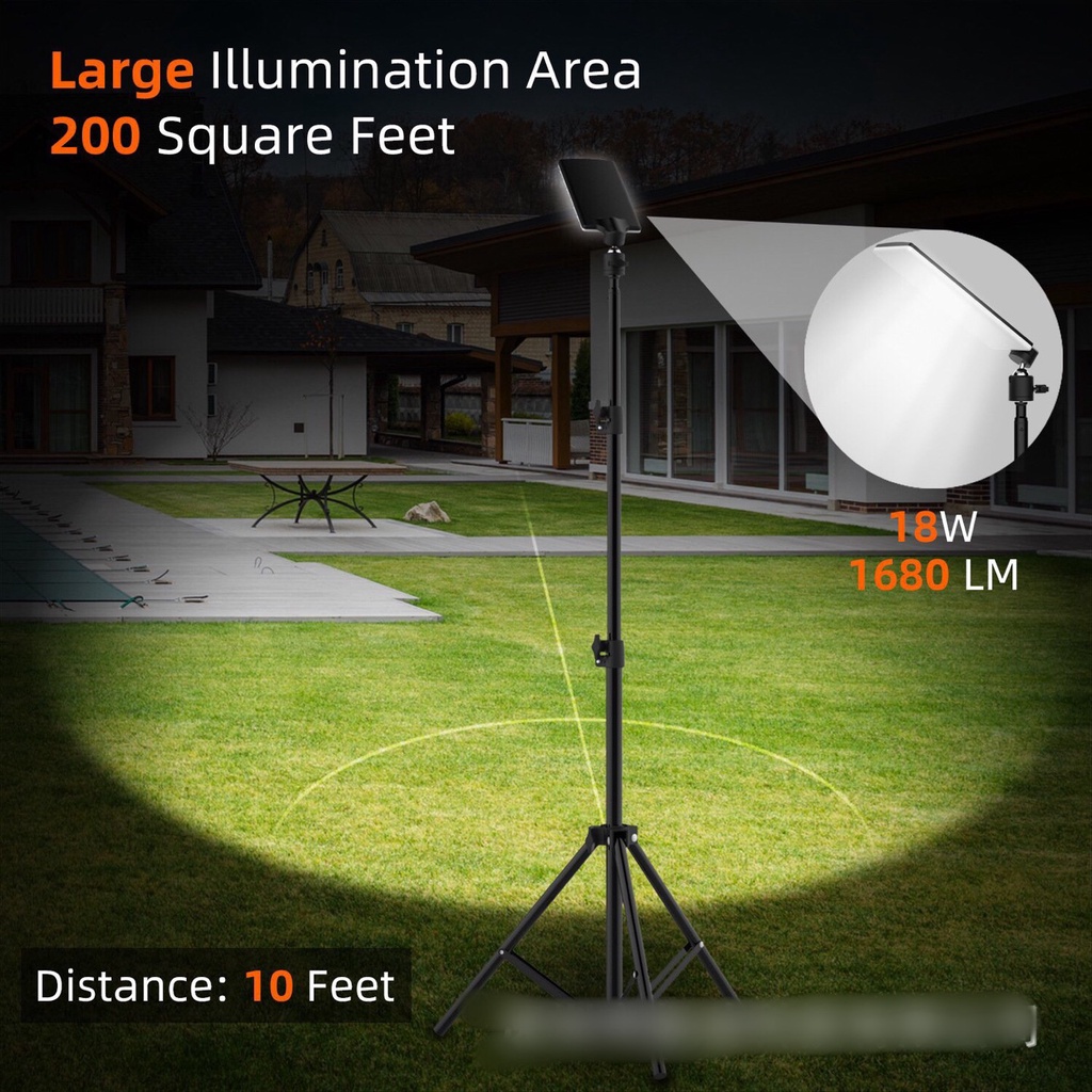 Đèn LED Cắm Trại Dã Ngoại BLADE FOX CL01 di động đa chức năng kèm chân giá đỡ đèn