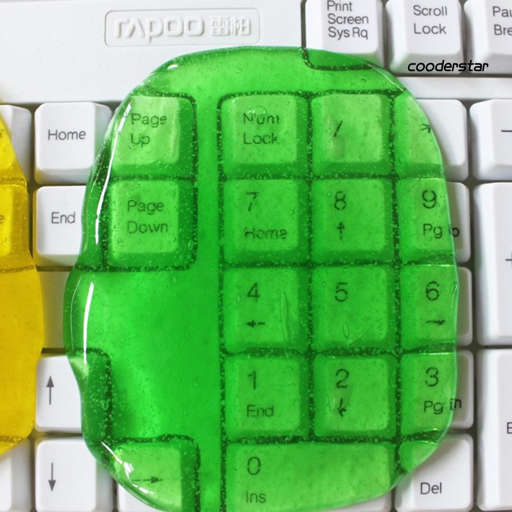 Gel vệ sinh lỗ thông gió xe hơi / bàn phím máy tính tiện dụng cho văn phòng