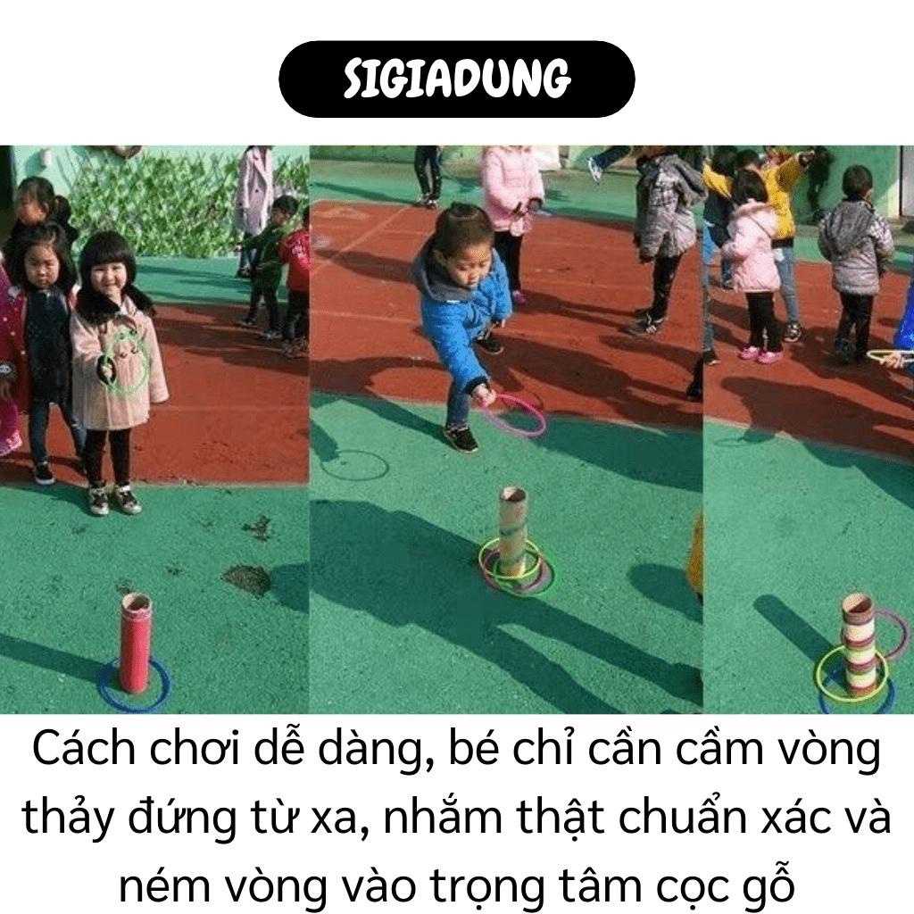 [SGD] Trò Chơi Thảy Vòng - Bộ Trò Chơi Ném Vòng 369A Cho Bé Giải Trí, Luyện Tinh Mắt 9129