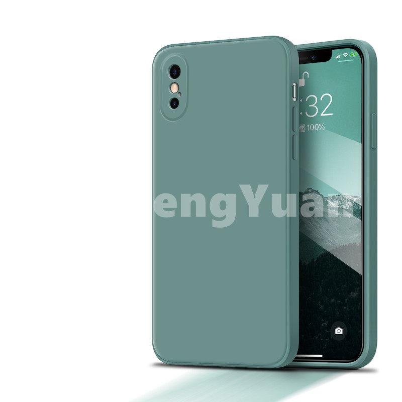 Ốp lưng dẻo màu kẹo viền cạnh vuông cho iPhone 6G/6S 6Plus 7/8Plus X/XS 11 11 Pro Max XS Max - Phụ Kiện Hoàng Long | BigBuy360 - bigbuy360.vn