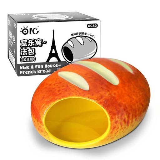 nhà sứ bánh mì dành cho hamster nhỏ và lớn
