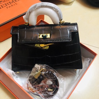 Túi h.m vân rắn fullbox
