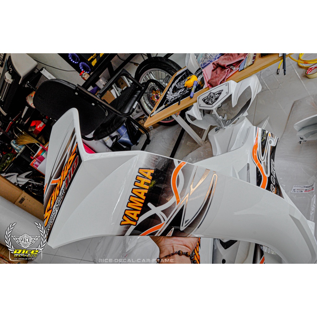 Tem Sirius FULL trắng Mẫu S Thái  Mới