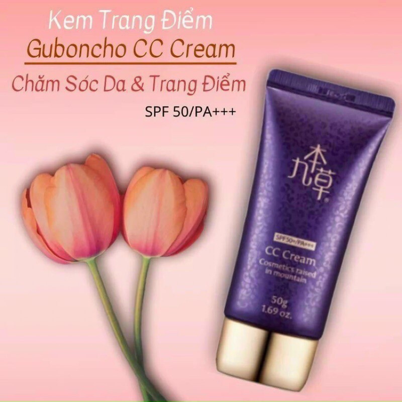 Kem trang điểm Guboncho CC cream