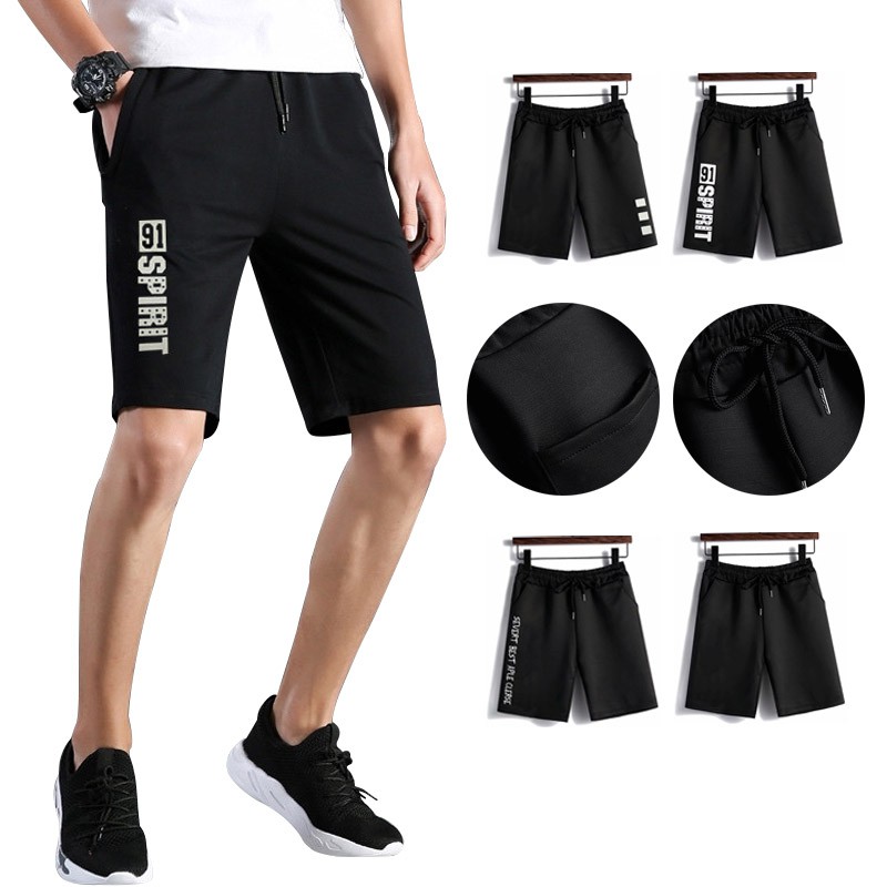 Quần Short Thể Thao Nam Màu Trơn Đơn Giản