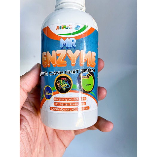 MR ENZYME MRBIO FISH HỖ TRỢ CÁC VẤN ĐỀ CHO CÁ CẢNH, CÁ BIỂN, SAN HÔ (MỚI)