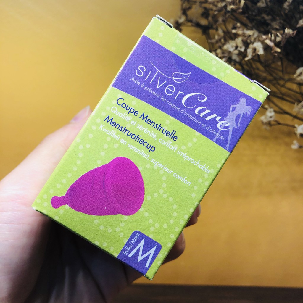 Cốc nguyệt san Silvercare size S, M