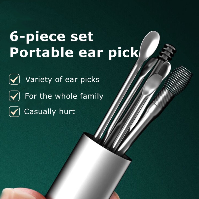 Set 7 Dụng Cụ Làm Sạch Ráy Tai Chuyên Dụng