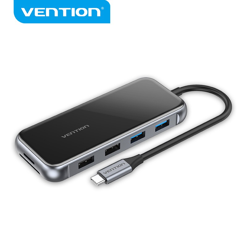 Đầu điều hợp VENTION đa năng 10 trong 1 cổng USB-C tiện dụng cho laptop