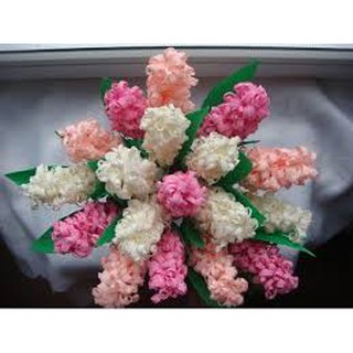Cuôn giấy nhún/nhăn cao cấp làm hoa