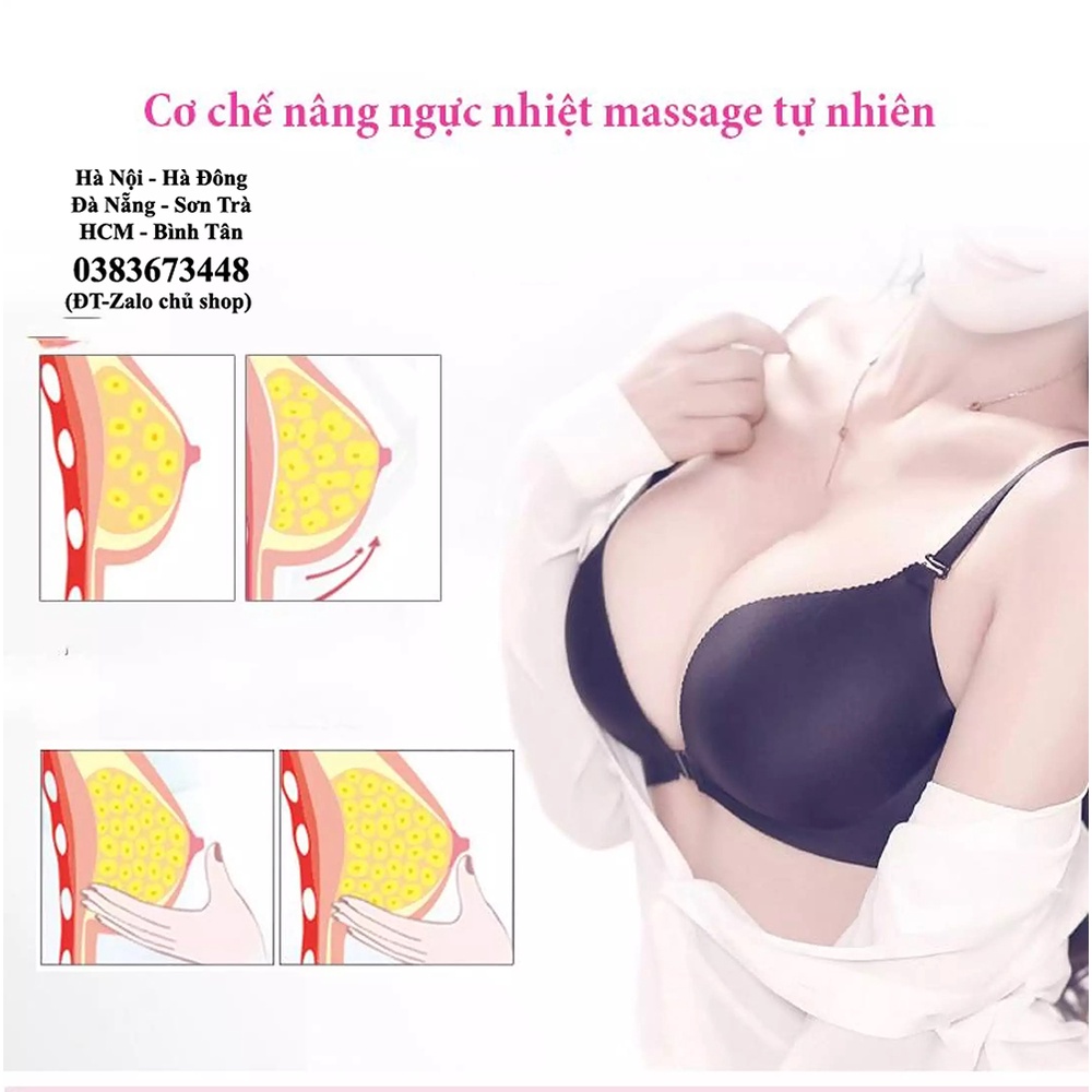 Máy Massage Tạo Hình Săn Ngực Ngực + TẶNG TINH DẦU - Phương Pháp Massage Ngực Chống Chảy Xệ Hiệu Quả