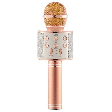 Micro Hát Karaoke Không Dây WS858 Có Ghi Âm Giọng Hát Tiện Lợi Có Ảnh Thật