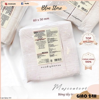 Bông tẩy trang muji hữu cơ nhật bản 189 tờ99