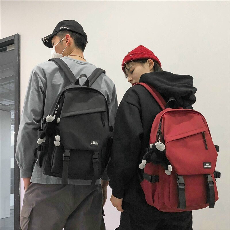 Balo unisex đi học,chơi, du lịch, cặp sách học sinh cấp 2,3 cho nam nữ nhiều ngăn lớn-giadungxinhshop