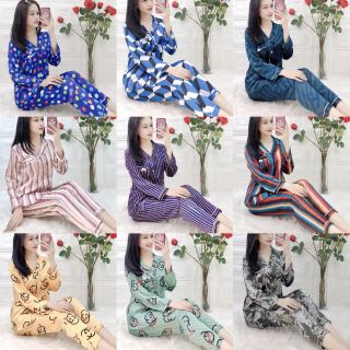 ĐỒ BỘ PIJAMA LỤA SATIN LOẠI 1