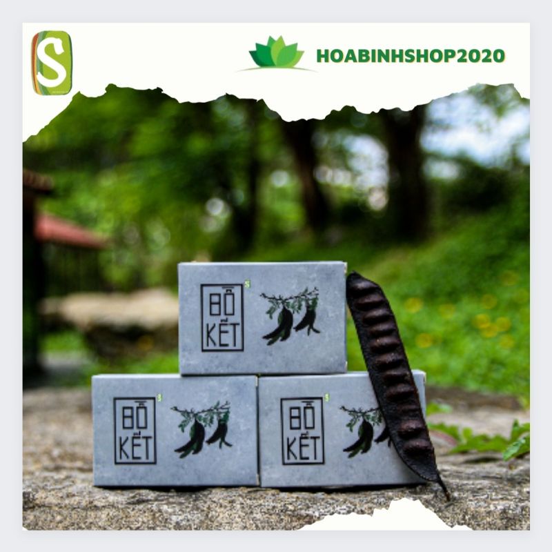 [CHÍNH HÃNG] Soap ,Xà Bông Bồ Kết Hương Nhu Hadmade Sinh Dược 100gram Tắm Và Gội Đầu