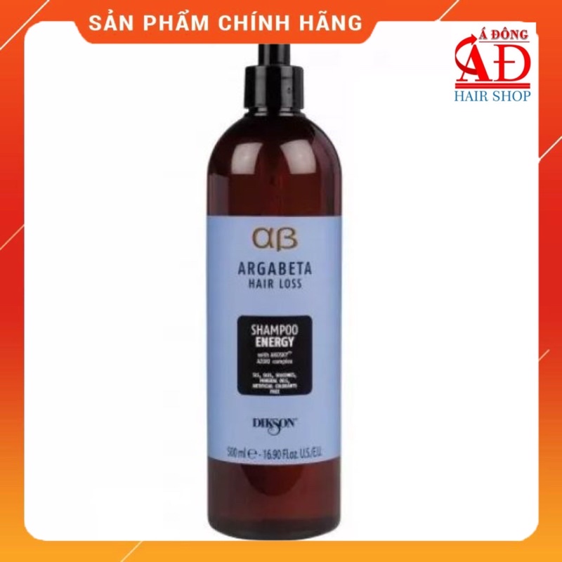 [+Tặng mũ trùm] DẦU GỘI HỖ TRỢ TRỊ RỤNG TÓC DIKSON HAIRLOSS ENERGY SHAMPOO ITALY 500ML