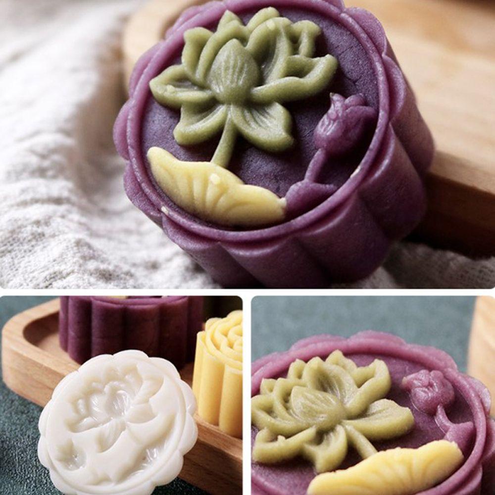 Khuôn Làm Bánh Trung Thu 50g Bằng Nhựa DIY